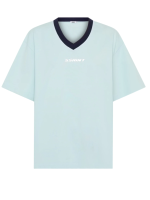 Reflective V Neck Tee Mint