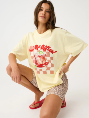 Out Of Office Vintage Wash Lemon