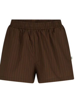 Ajja Stripe Short Mocha