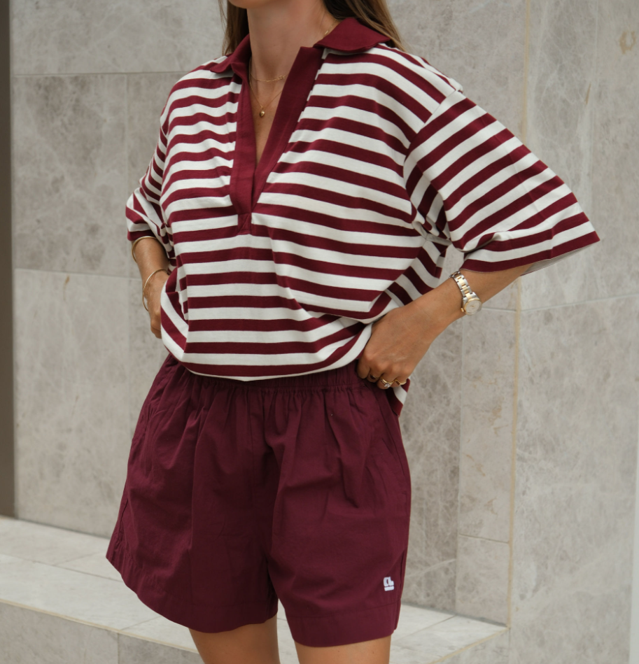 Mila Short Burgundy