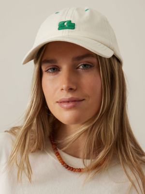 Pip Everyday Cap BuffGreen Embroidery
