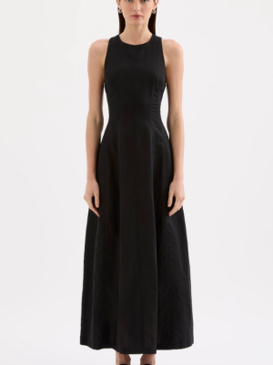 Nix Midi Dress Black