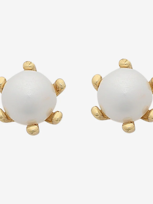 Alia Gold Pearl Earring