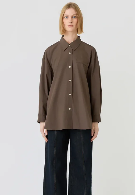 Mayfair Shirt Espresso