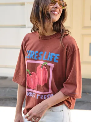Liv Oversized Tee GingerFarmers Market