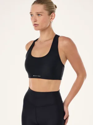 Fairmont Scoop Sport Bra Black