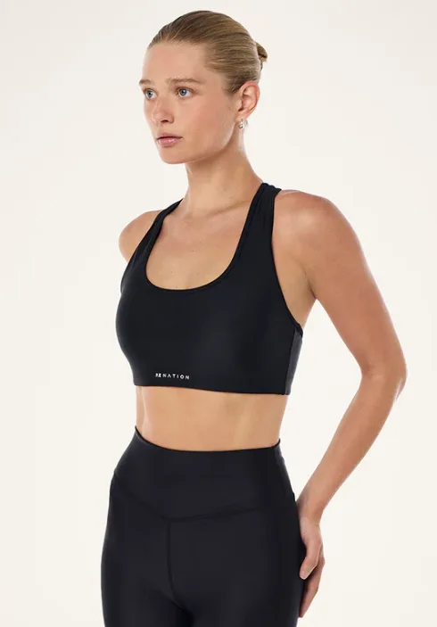 Fairmont Scoop Sport Bra Black