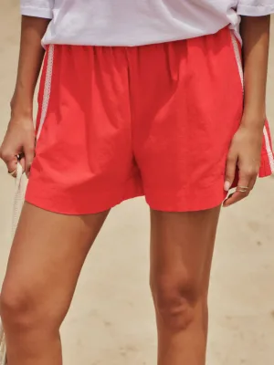 Mila Short Heritage Red