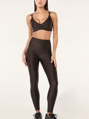 Fairmont Full Length Legging Coffee Shine