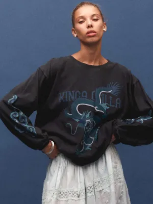 Rex Dragon Roses LS Tee