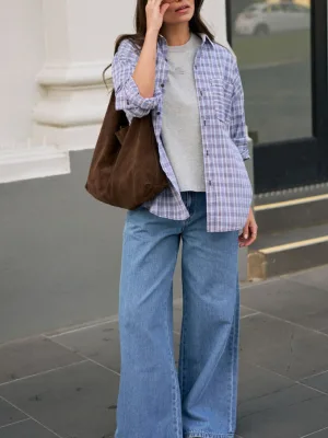 Reese Wide Leg Jean Vintage Blue