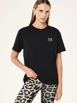 Heads Up 2.0 Tee Black Leopard