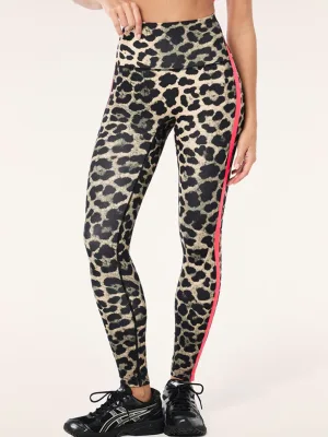 Highgater Full Length Legging Leopard Diva Pink