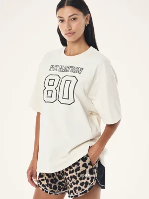 Prime Overrsized Tee Whisper White