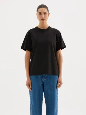 Organic Boyfriend Tee Black