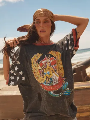 The Very Ovefsized Vintage Dream Big Brenda Tee Black