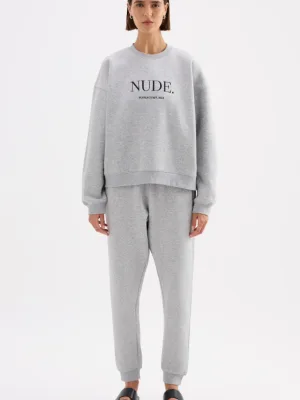 Carter Classic Sweat Grey Marle