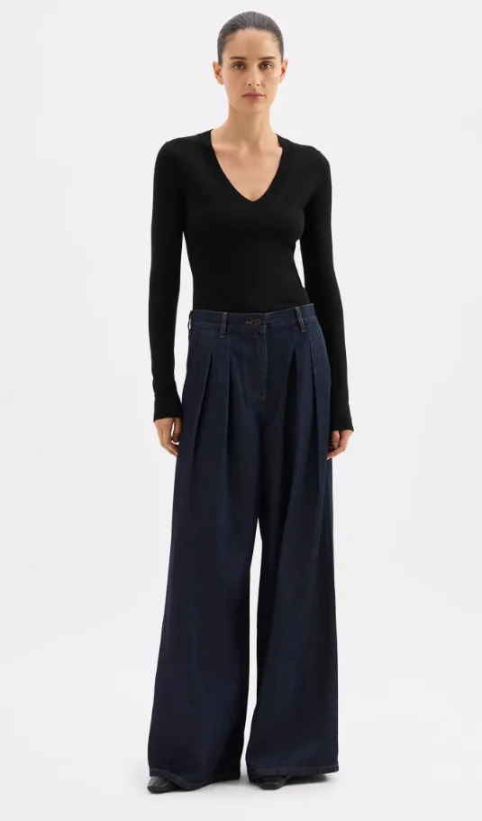 Vita Denim Pant Deep Blue