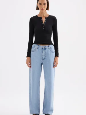 Binx LS Top Black