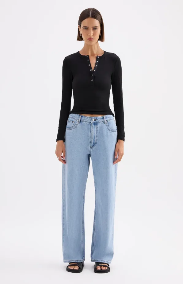 Binx LS Top Black