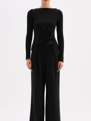 Zia Top Black