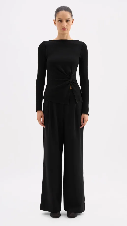 Zia Top Black