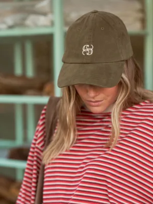 Pip Everyday Cap Washed Olive Orchid