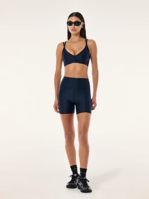 Paramount Sports Bra Dark Navy Shine