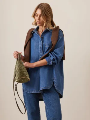 Gwynne Shirt Fresh Indigo