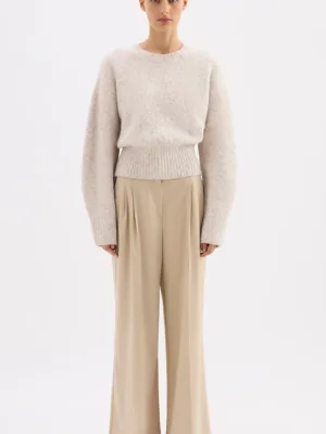 Elsie Knit Cinder Marle