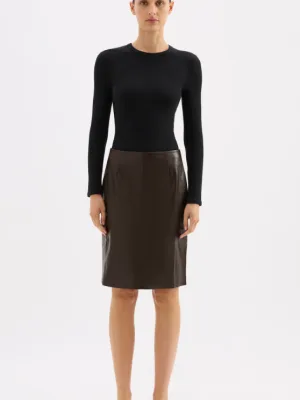 Lenny Skirt Espresso