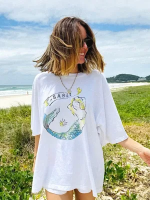 Mermaid Tee - White