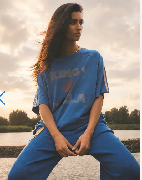 Sunset Tee Blue