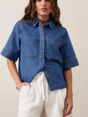 Darcy Relaxed Everyday Short New Ecru