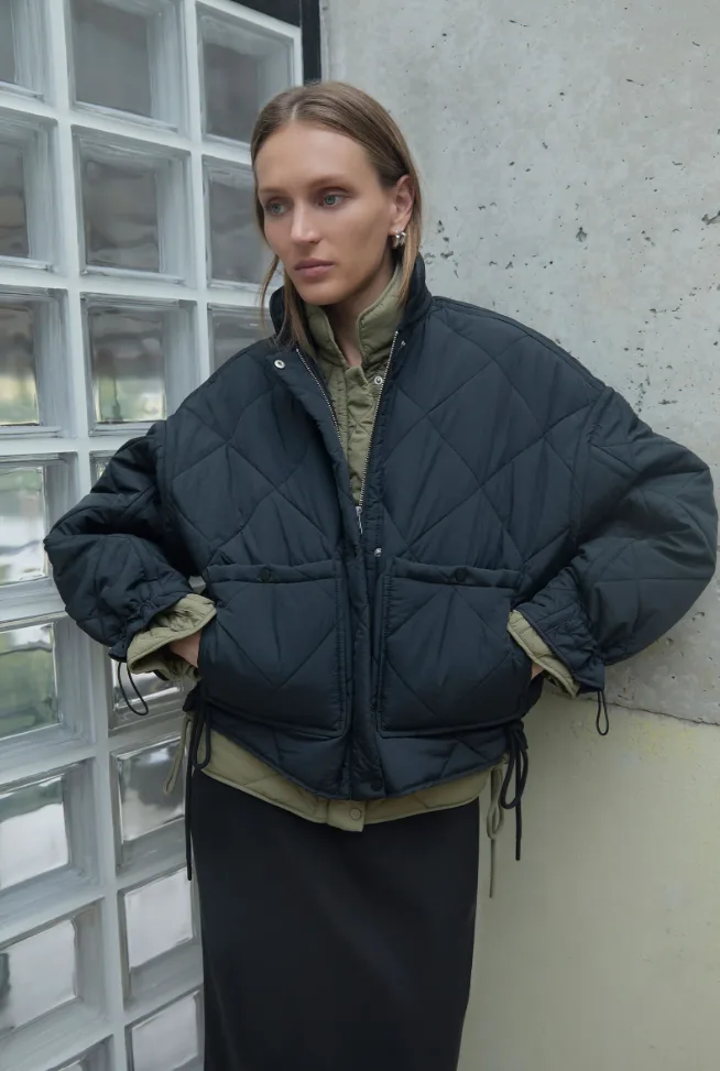 Sloane Puffer Jacket Black