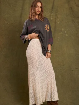 Tarot Lace Mother Maxi Skirt