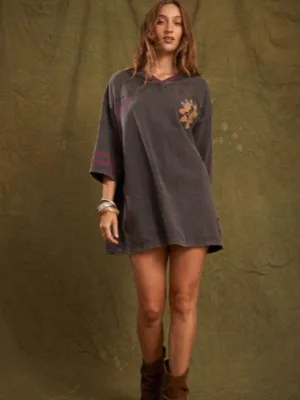 77 Sun Team Dress Black