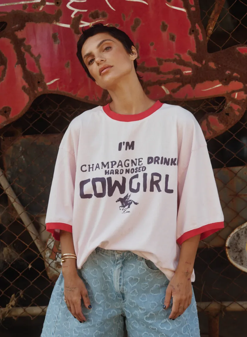 Champagne Is For Lovers Tee