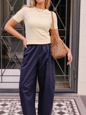 Luella Rib Tee Butter
