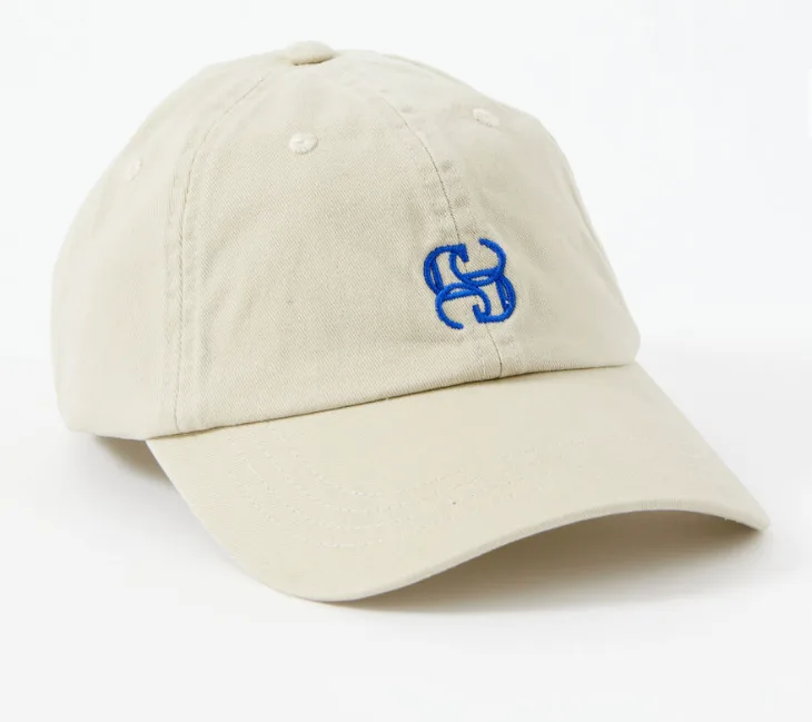 Pip Everyday Cap StoneBlue Monogram