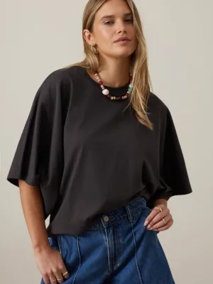 Lucy Relaxed Sleeve Tee Phantom