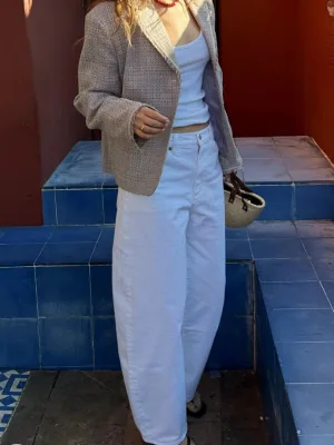 Gigi Barrel Vintage White