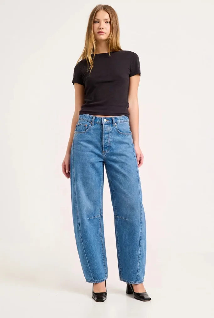 Arc Barrel Baggy Curve Leg Lennon Vintage