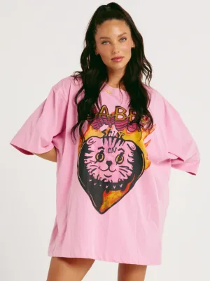 The Shining Anyway Tee Pink
