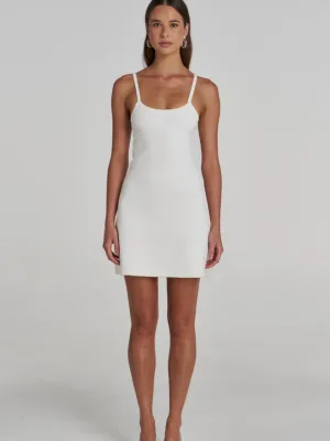 A-Line Mini Dress White